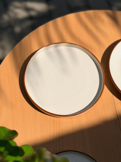 Crema Flat Plate Plain  –10 Inch