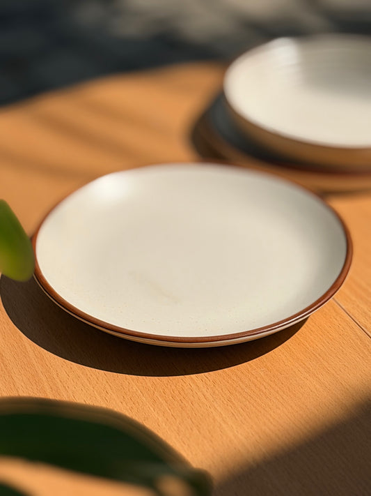 Crema Quarter Plate – 7 Inch