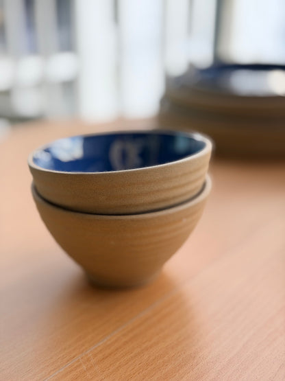 The Azure Conical Bowls –Set of 2 (5.5 Inch)