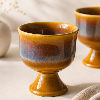 Sienna Ice Cream Glasses
