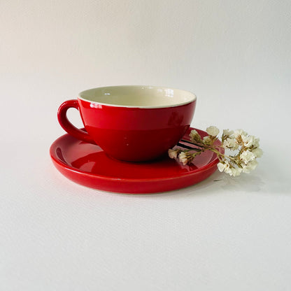 Scarlet Sip Latte Cups