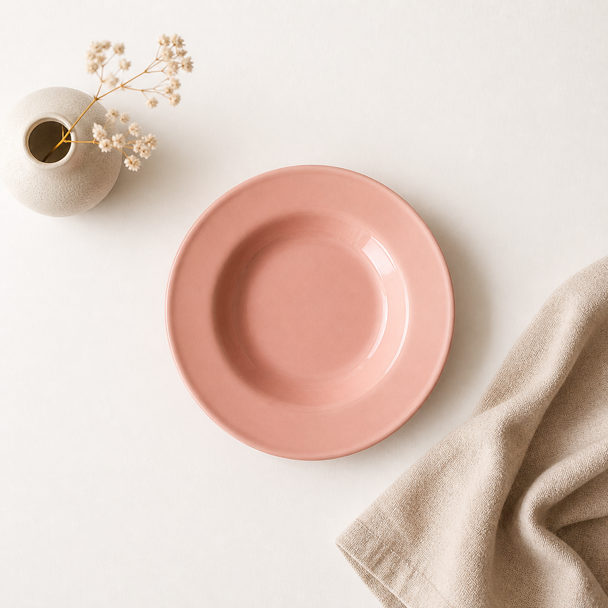 The Pinkeey Pasta Plate - 10 Inch