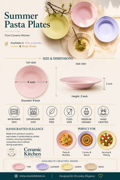 Summer Pasta Plates
