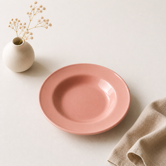 The Pinkeey Pasta Plate - 10 Inch
