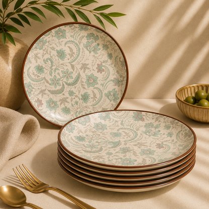 Jardin Floral Quarter Plate – 7 Inch