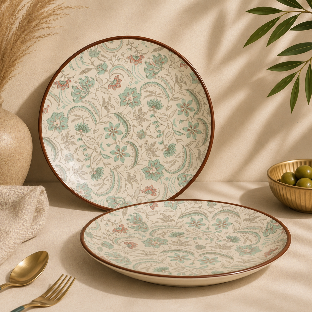 Jardin Floral Quarter Plate – 7 Inch