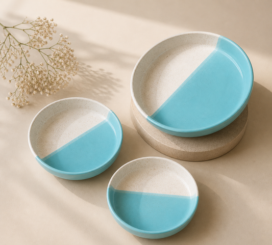 Sky Flat Bowl Set — Everyday Dining, Elevated