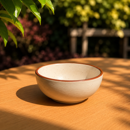 Crema Dining Set - Dinner Plates, Quarter Plates & Sweet Bowls