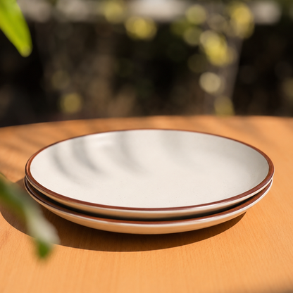 Crema Dinner & Quarter Plates