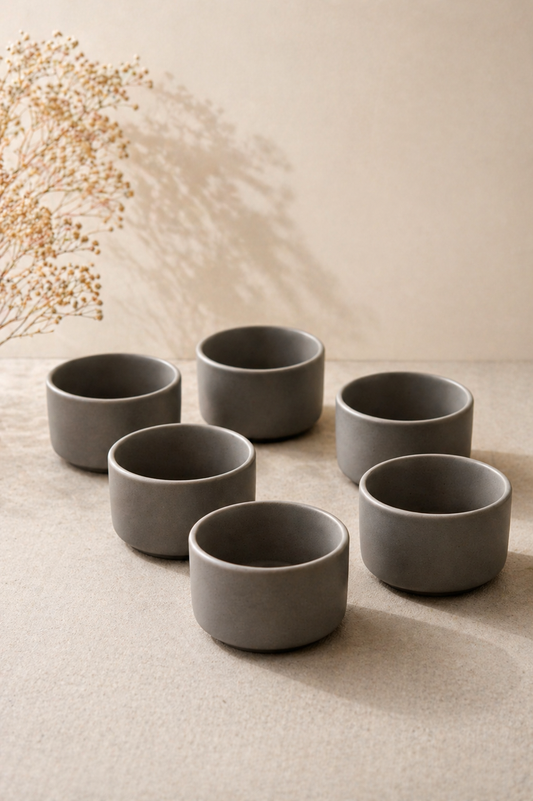 Gris Mini Dip Bowls