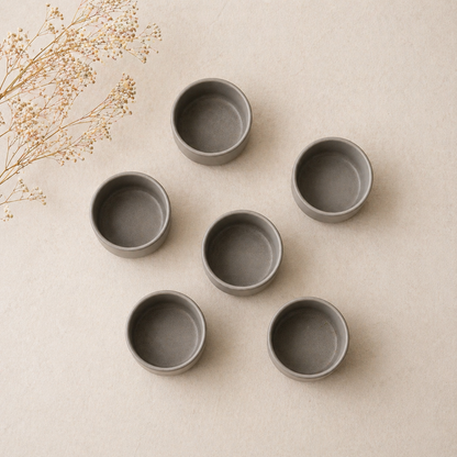 Gris Mini Dip Bowls