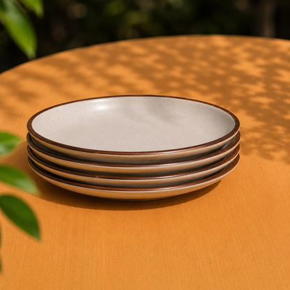 Crema Quarter Plate (7 Inch)