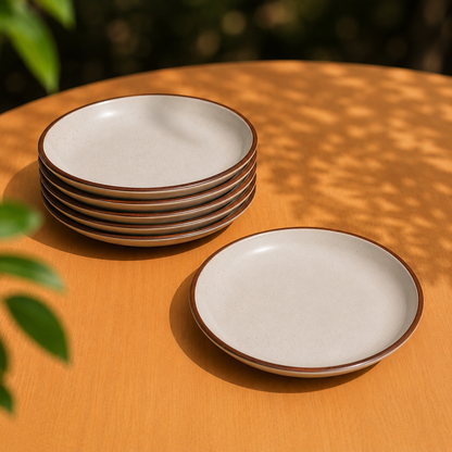 Crema Quarter Plate (7 Inch)