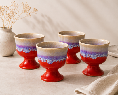 Aurora Ice Cream Glasses